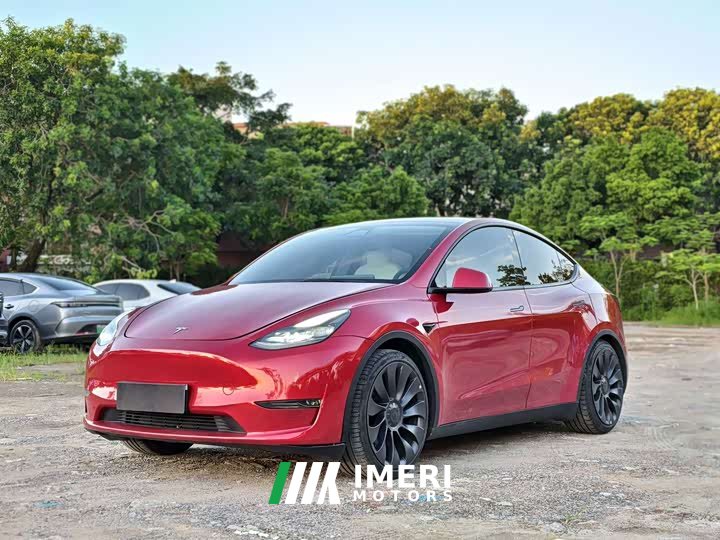 Tesla Model Y Performance high-performance all-wheel drive version - автомобиль из Китая