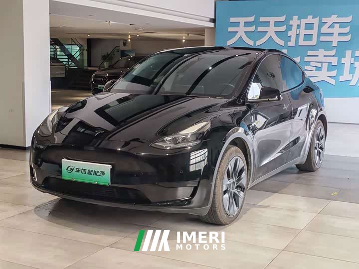 Tesla Model Y rear-wheel drive version - автомобиль из Китая