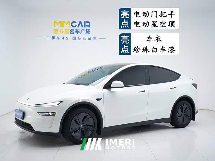 Tesla Model Y rear-wheel drive version - автомобиль из Китая