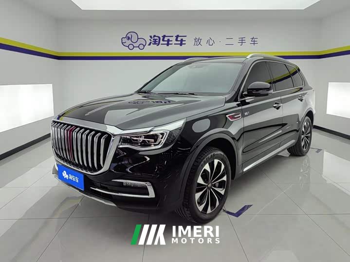 Hongqi HS7 2022 3.0T automatic four-wheel drive smart connected flagship version, seven seats - автомобиль из Китая