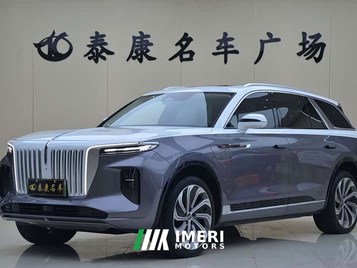 Hongqi E-HS9 660km flag collar version four seats - автомобиль из Китая