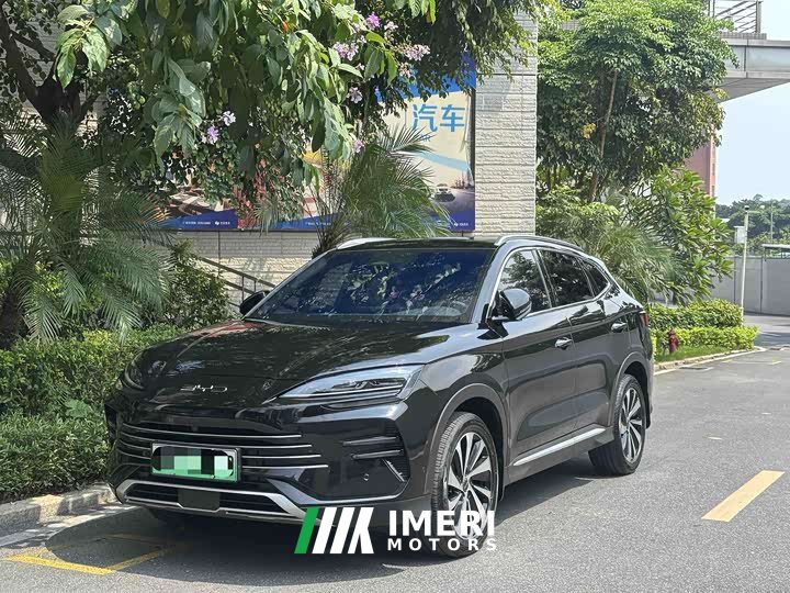 BYD Song PLUS New Energy Champion Edition DM-i 150KM Flagship PLUS 5G - автомобиль из Китая