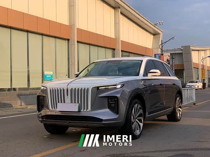 Hongqi E-HS9 660km flag collar version four seats - автомобиль из Китая