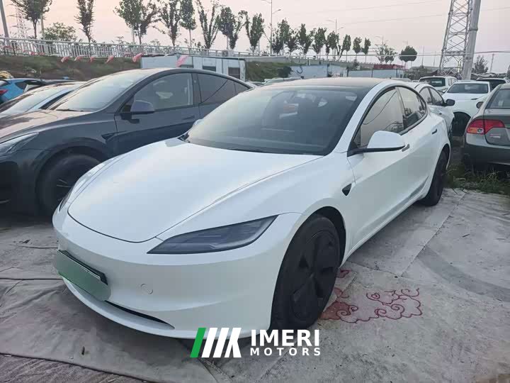 Tesla Model 3 rear-wheel drive version - автомобиль из Китая