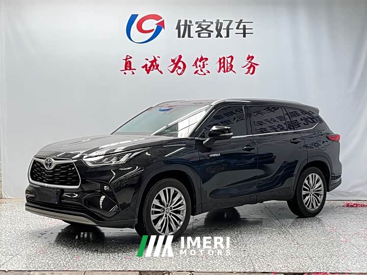 Toyota Highlander 2023 2.5L intelligent electric hybrid dual-engine four-wheel drive premium version 7 seats - автомобиль из…