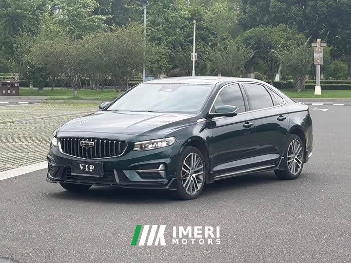 Geely Xingrui 2.0TD only comes in green version - автомобиль из Китая