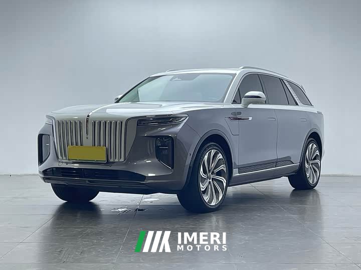 Hongqi E-HS9 510km flag collar version four seats - автомобиль из Китая