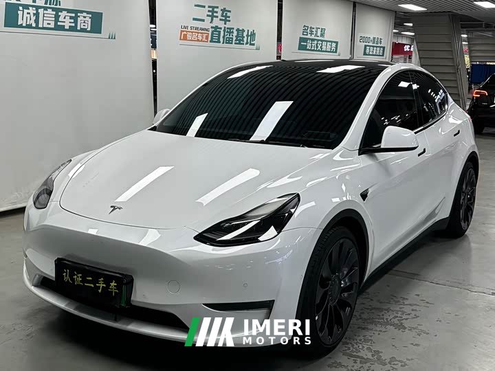 Tesla Model Y 2021 Performance high-performance all-wheel drive version
