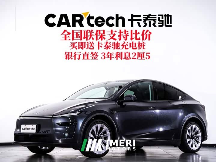 Tesla Model Y rear-wheel drive version - автомобиль из Китая