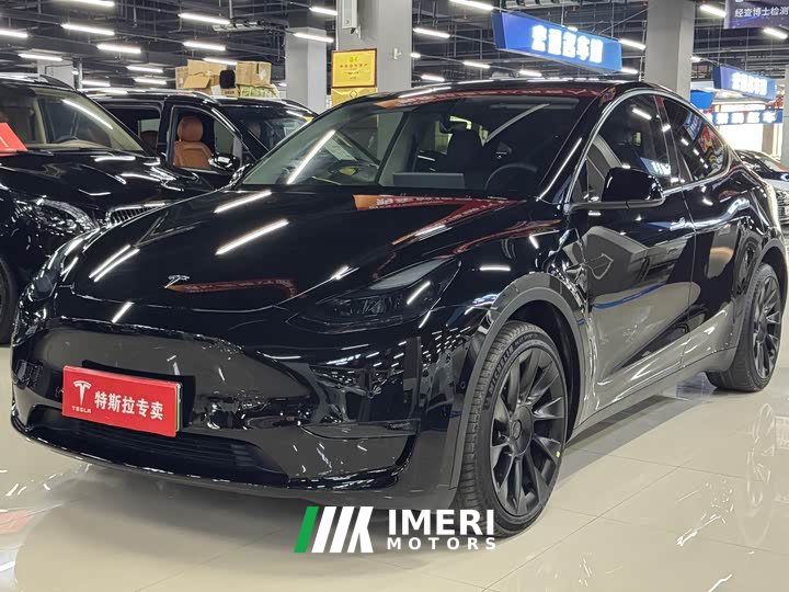 Tesla Model Y long-range all-wheel drive version - автомобиль из Китая