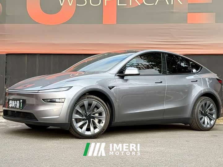 Tesla Model Y long-range all-wheel drive version - автомобиль из Китая