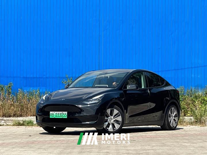 Tesla Model Y rear-wheel drive version - автомобиль из Китая