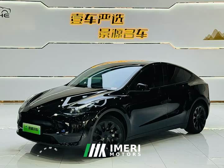 Tesla Model Y rear-wheel drive version - автомобиль из Китая