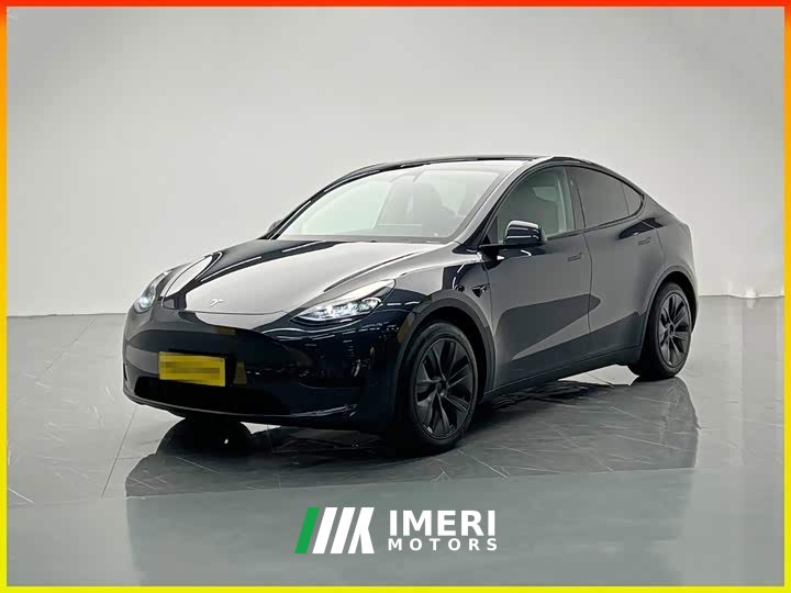 Tesla Model Y rear-wheel drive version - автомобиль из Китая