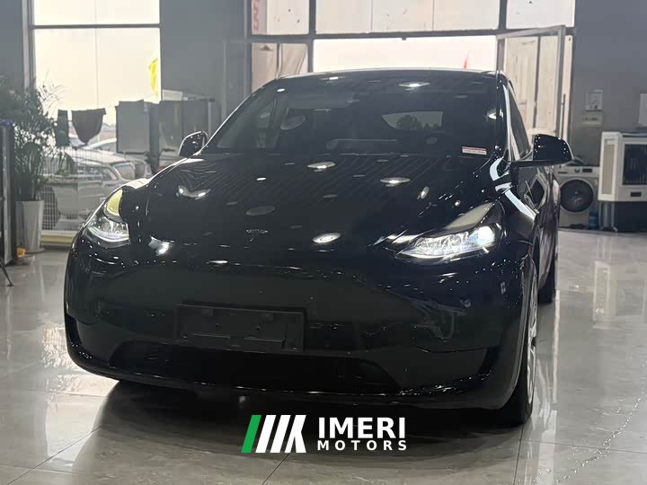 Tesla Model Y rear-wheel drive version - автомобиль из Китая