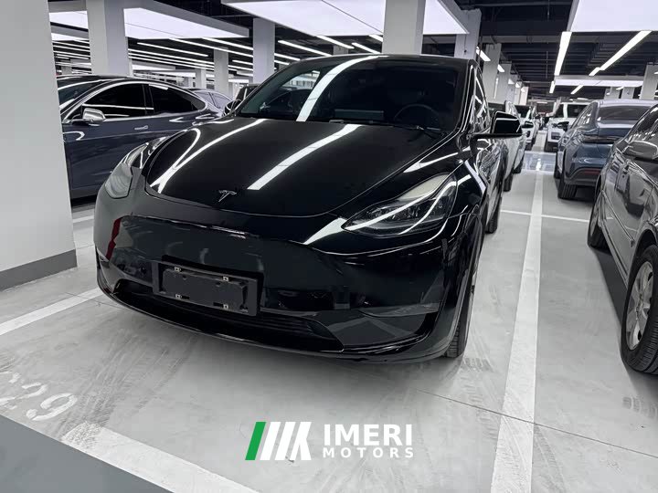 Tesla Model Y standard range rear-wheel drive version - автомобиль из Китая