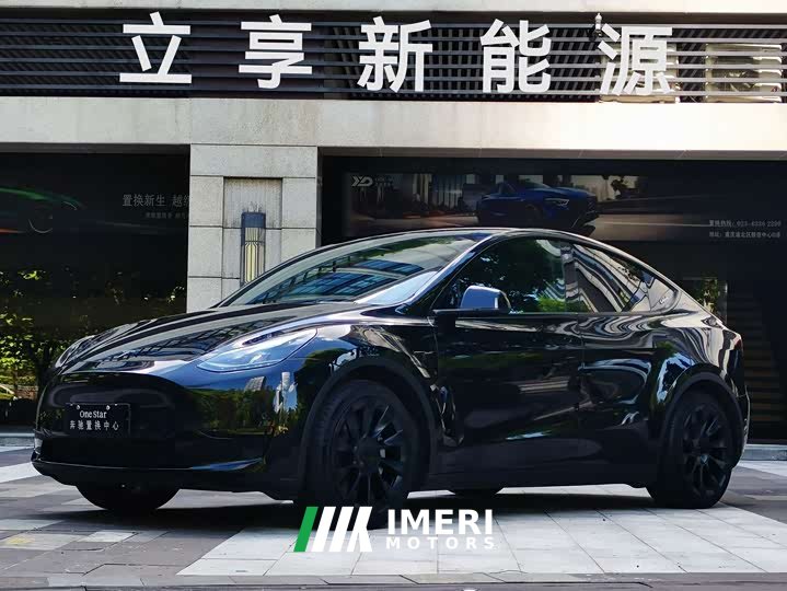 Tesla Model Y rear-wheel drive version - автомобиль из Китая