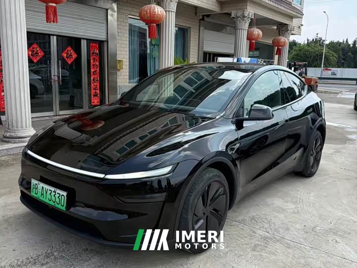 Tesla Model Y rear-wheel drive version - автомобиль из Китая