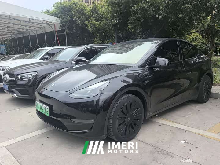 Tesla Model Y 2023 rear-wheel drive version - автомобиль из Китая