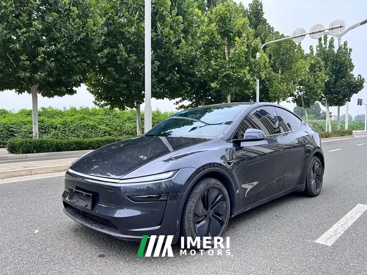 Tesla Model Y long-range all-wheel drive version - автомобиль из Китая