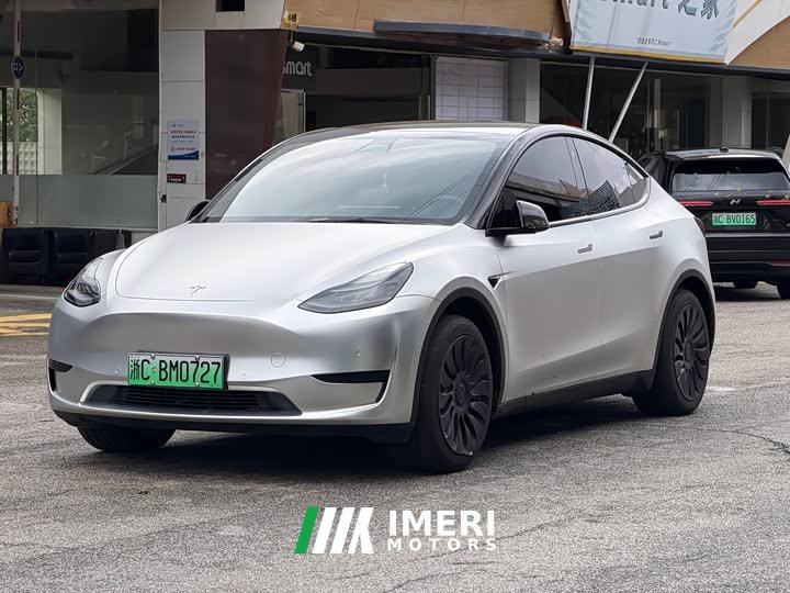 Tesla Model Y rear-wheel drive version - автомобиль из Китая