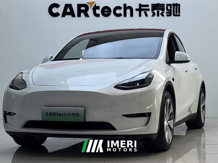 Tesla Model Y standard range rear-wheel drive version - автомобиль из Китая