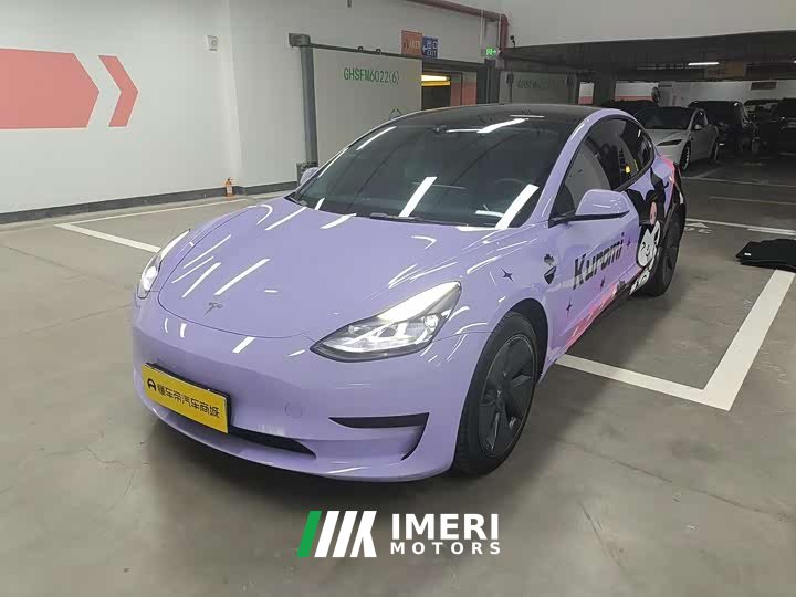 Tesla Model 3 rear-wheel drive version - автомобиль из Китая