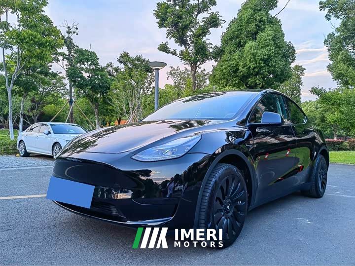 Tesla Model Y rear-wheel drive version - автомобиль из Китая