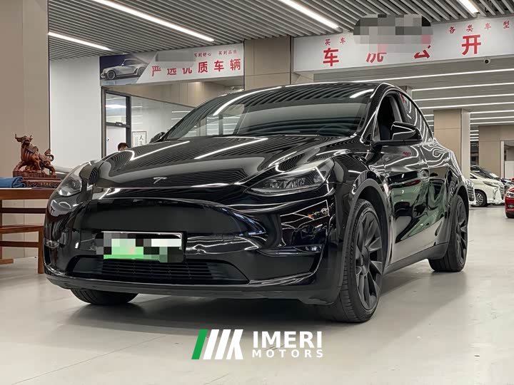 Tesla Model Y standard range rear-wheel drive version - автомобиль из Китая