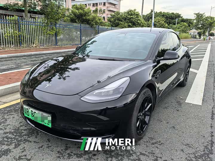 Tesla Model 3 rear-wheel drive version - автомобиль из Китая