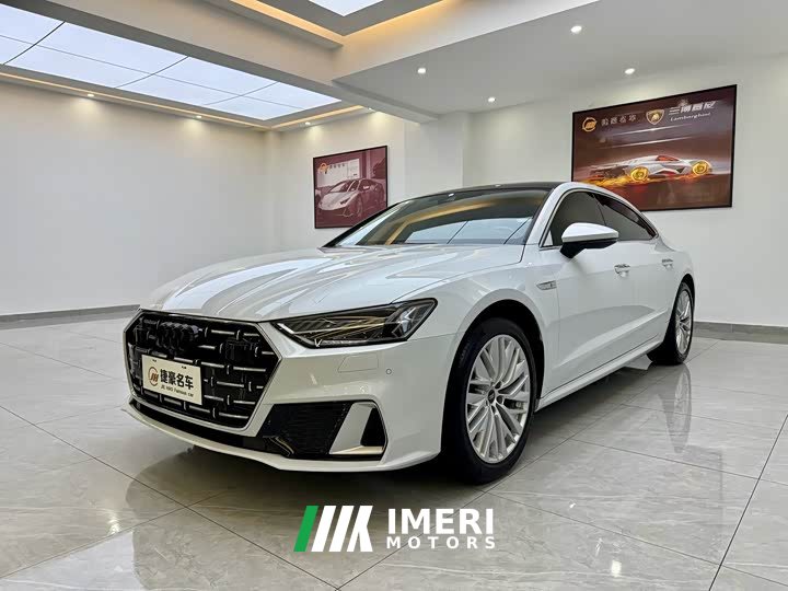 Audi A7L 2022 45 TFSI S-line Dream-Building Crystal Package - автомобиль из Китая