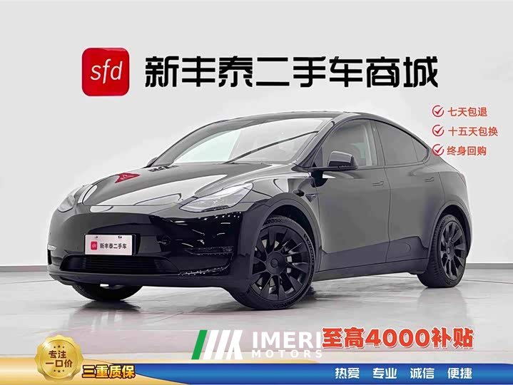 Tesla Model Y Standard Range Edition - автомобиль из Китая