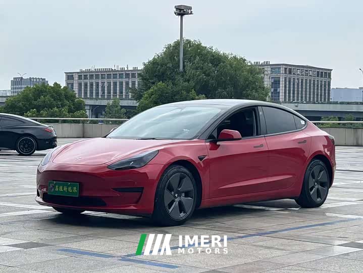 Tesla Model 3 rear-wheel drive version - автомобиль из Китая