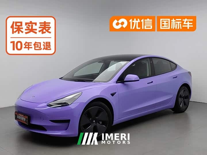 Tesla Model 3 Standard Range Edition 3D1 - автомобиль из Китая