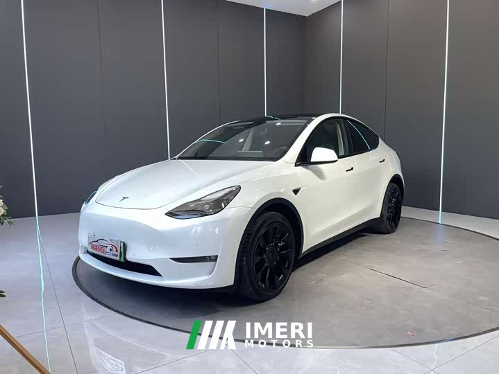 Tesla Model Y long-range all-wheel drive version 3D7 - автомобиль из Китая
