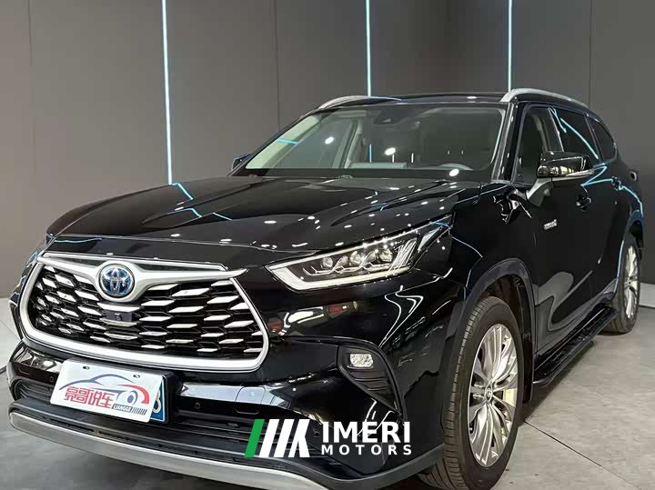 Toyota Highlander 2022 dual engine 2.5L four-wheel drive premium version 7 seats