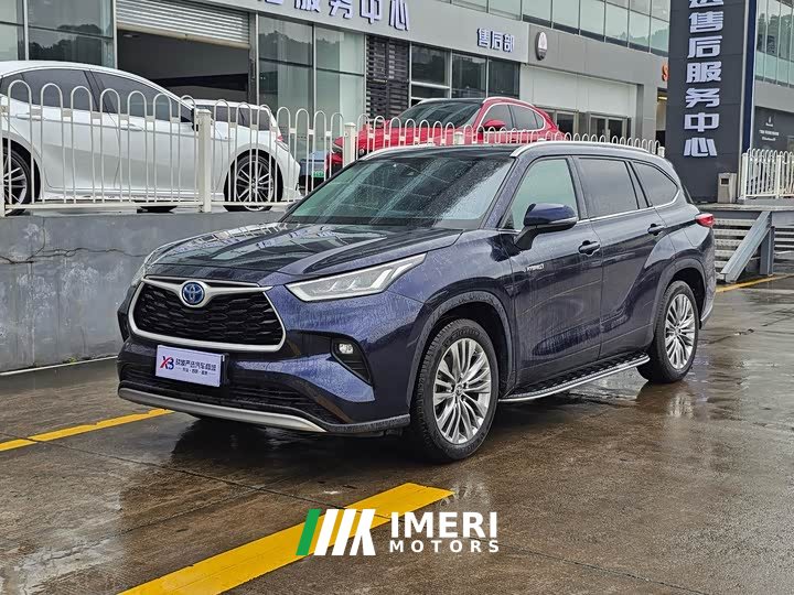Toyota Highlander 2022 dual engine 2.5L four-wheel drive premium version 7 seats - автомобиль из Китая