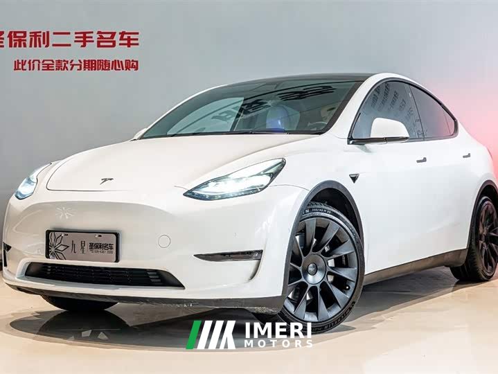 Tesla Model Y 2022 facelift, long-range all-wheel drive version - автомобиль из Китая