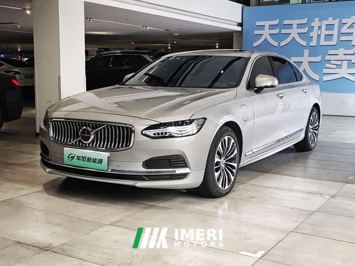 Volvo S90 plug-in hybrid T8 plug-in hybrid four-wheel drive long range Zhiyi luxury version - автомобиль из Китая