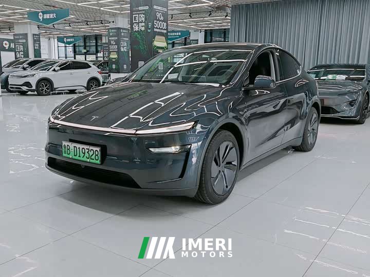 Tesla Model Y rear-wheel drive version - автомобиль из Китая