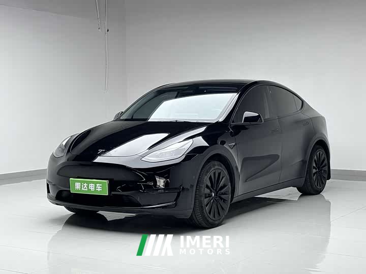 Tesla Model Y rear-wheel drive version - автомобиль из Китая