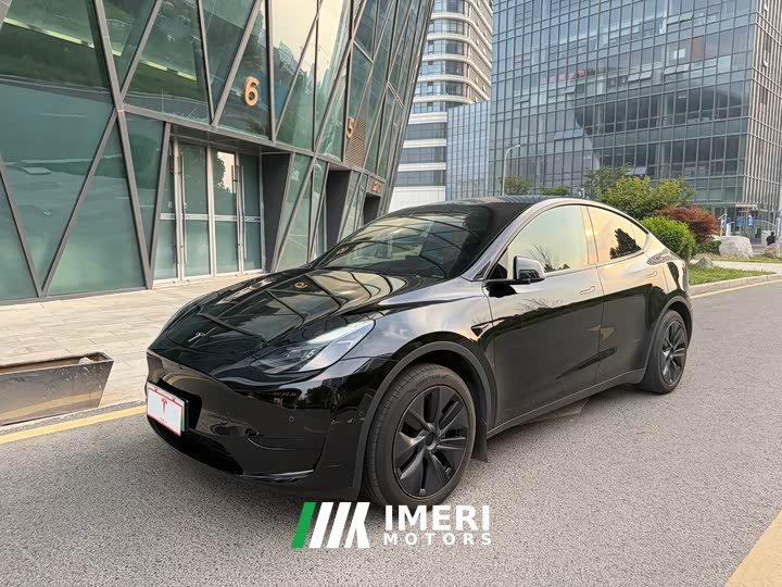 Tesla Model Y rear-wheel drive version - автомобиль из Китая