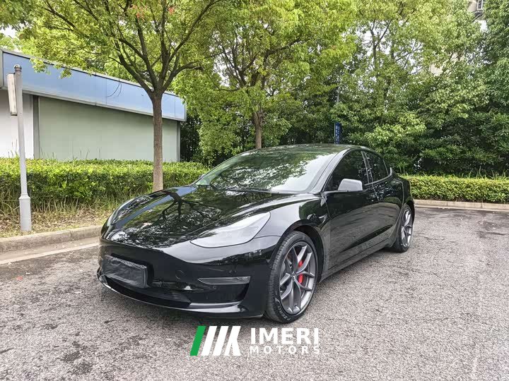 Tesla Model 3 Performance high-performance all-wheel drive version 3D6 - автомобиль из Китая