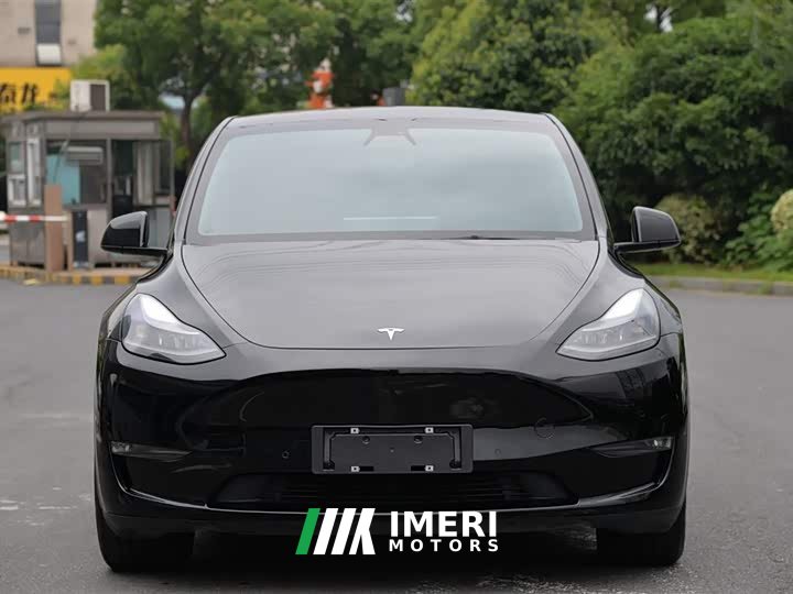 Tesla Model Y long-range all-wheel drive version - автомобиль из Китая