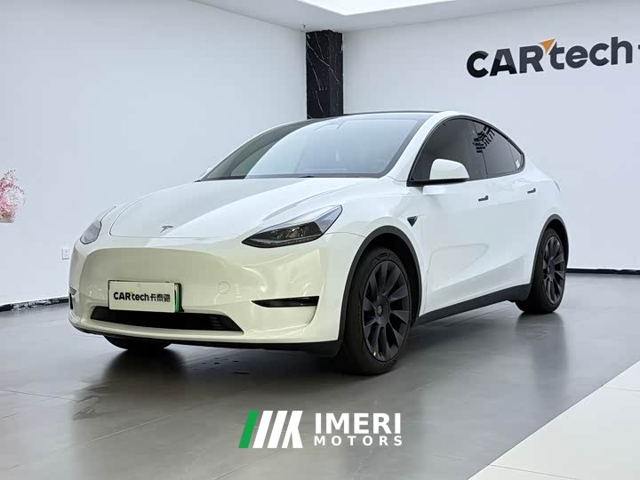 Tesla Model Y rear-wheel drive version - автомобиль из Китая