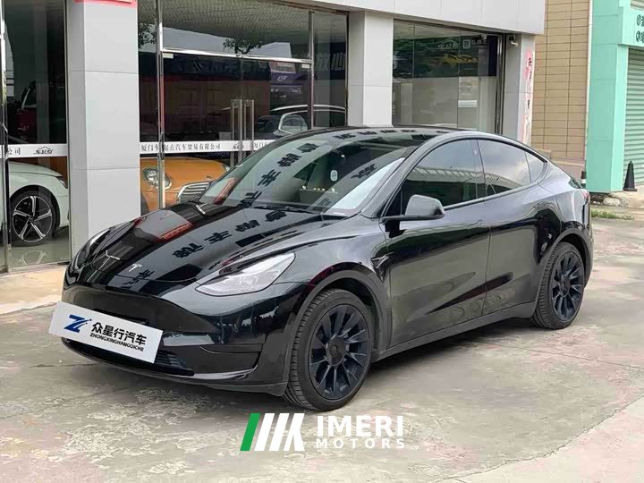 Tesla Model Y rear-wheel drive version - автомобиль из Китая