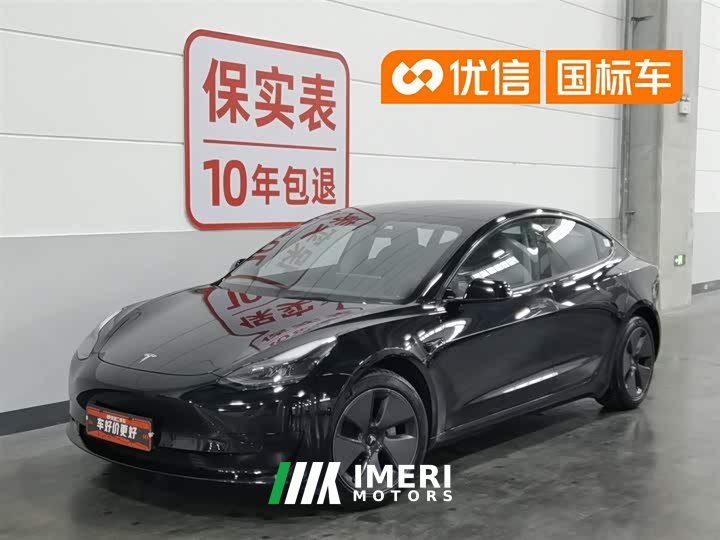 Tesla Model 3 2022 rear-wheel drive version - автомобиль из Китая