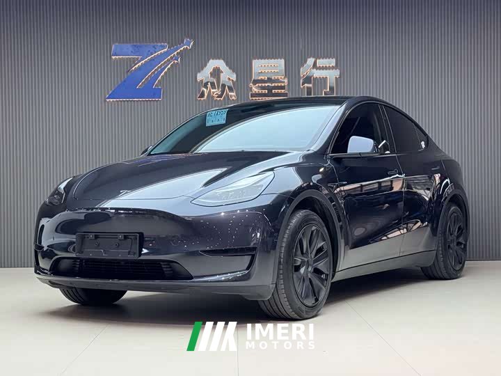 Tesla Model Y rear-wheel drive version - автомобиль из Китая