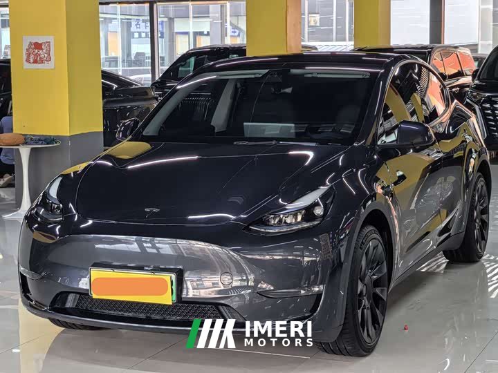 Tesla Model Y long-range all-wheel drive version - автомобиль из Китая
