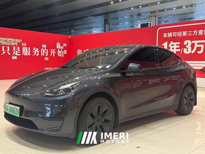 Tesla Model Y rear-wheel drive version - автомобиль из Китая